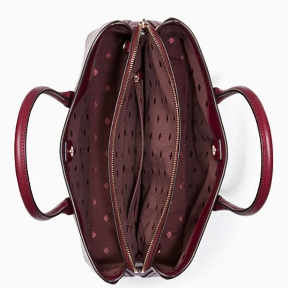 Authentic Kate spade Leather OPEN/zip SATCHEL/CROSBY - Picture 6 of 16